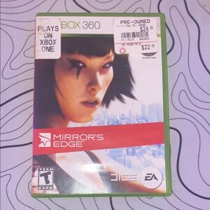 Mirror's Edge for Xbox 360 - Green Case
